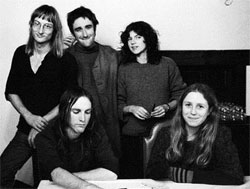 HENRY COW (Tim Hodgkinson, Fred Frith, Lindsay Cooper, Chris Cutler & Georgie Born)